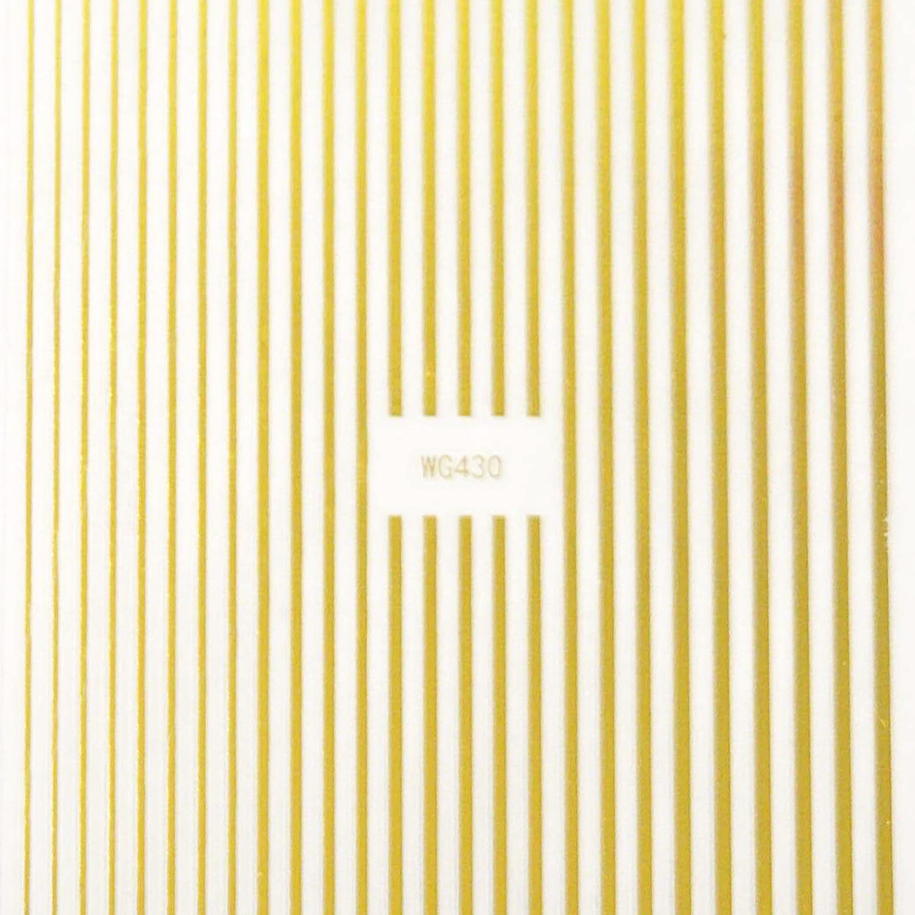 Line Nail Art Stickers - Bio Seaweed Gel USA